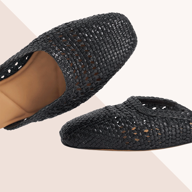 Dune London Woven Mule Sandals 